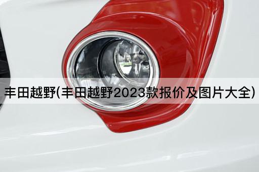丰田越野(丰田越野2023款报价及*大全)