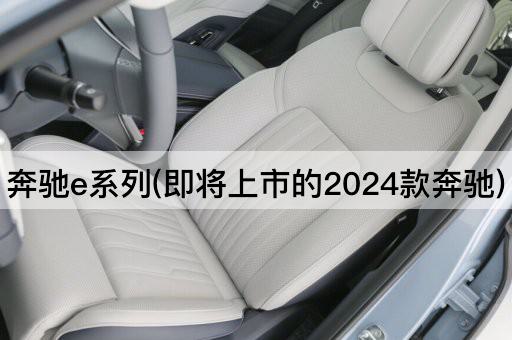 奔驰e系列(即将上市的2024款奔驰)