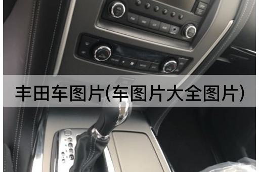 丰田车图片(车图片大全图片)