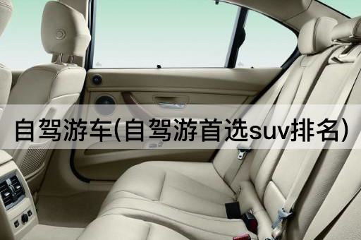 自驾游车(自驾游首选suv排名)