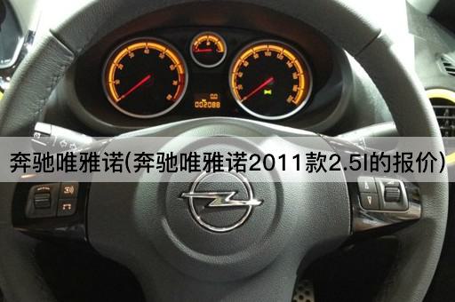 奔驰唯雅诺(奔驰唯雅诺2011款2.5l的报价)
