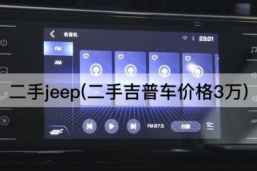 二手jeep(二手吉普车价格3万)