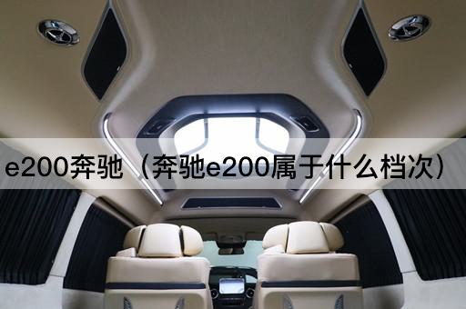 e200奔驰（奔驰e200所属档次解析）