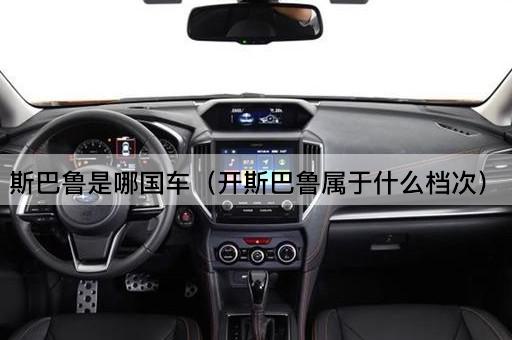 斯巴鲁是哪国车（斯巴鲁品牌定位解析）