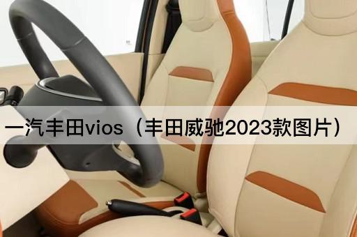 一汽丰田Vios（丰田威驰2022款）