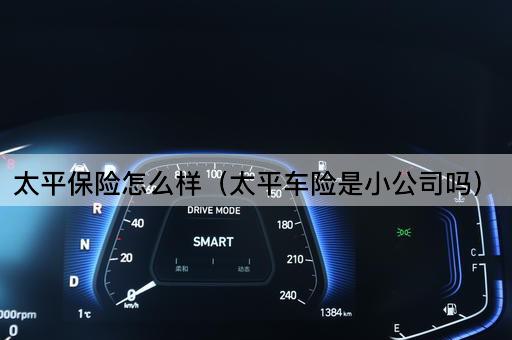 太平保险怎么样（太平车险是大公司吗）