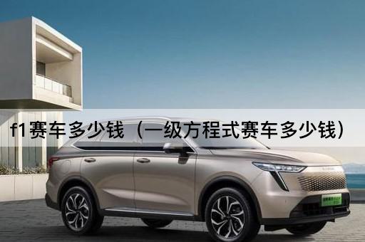 F1赛车价格揭秘（一级方程式赛车成本）