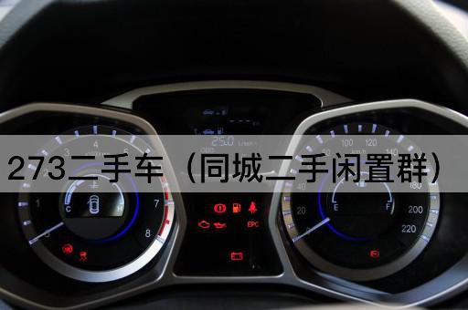 273二手车（本地二手交易群）