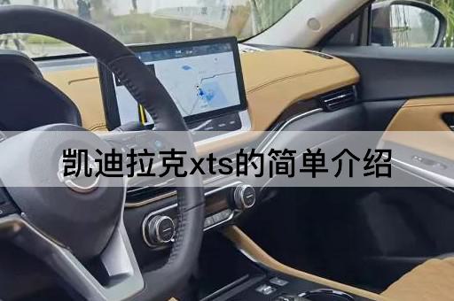凯迪拉克XTS：豪华轿车概览