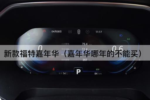 新款福特嘉年华（避开购买年份指南）
