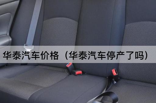 华泰汽车价格（华泰汽车现状如何）