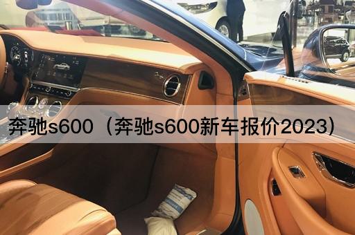 2023年奔驰S600新车价格一览