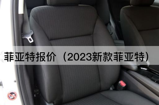 菲亚特报价（2023新款菲亚特）