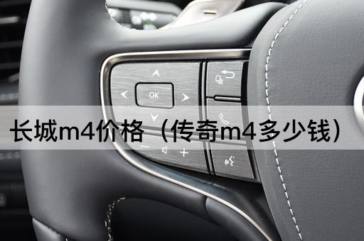 长城m4价格（传奇m4多少钱）