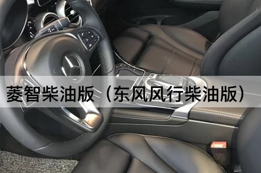 菱智柴油版（东风风行柴油版）