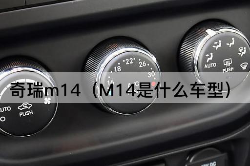 奇瑞m14（M14是什么车型）