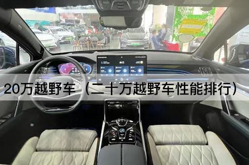 20万越野车（二十万越野车性能排行）