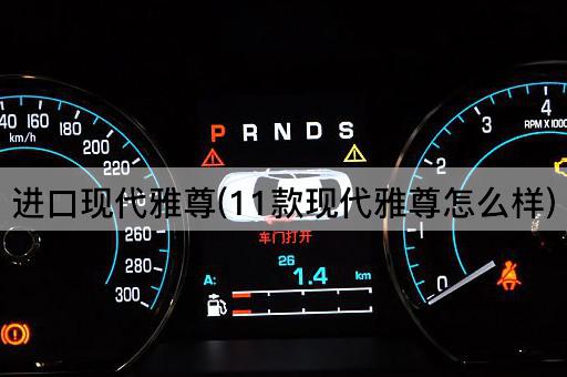 进口现代雅尊(11款现代雅尊怎么样)