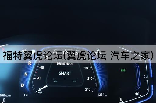 福特翼虎*(翼虎* 汽车之家)