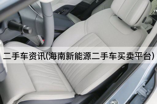 二手车资讯(*新能源二手车买卖平台)
