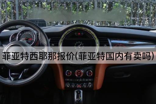菲亚特西耶那报价(菲亚特国内有卖吗)