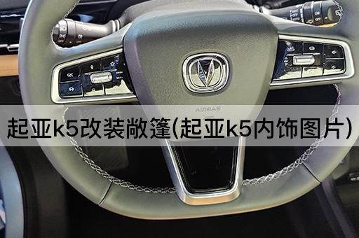 起亚k5改装敞篷(起亚k5内饰*)
