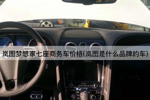 岚图梦想家七座商务车价格(岚图是什么品牌的车)