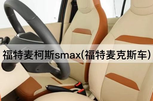福特麦柯斯*ax(福特麦克斯车)