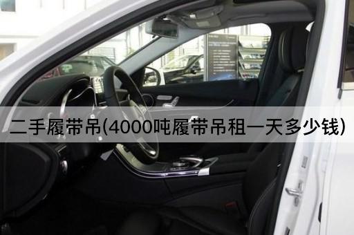 二手履带吊(4000吨履带吊租一天多少钱)