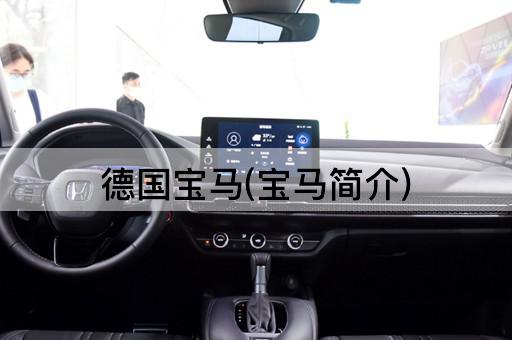 德国宝马(宝马简介)