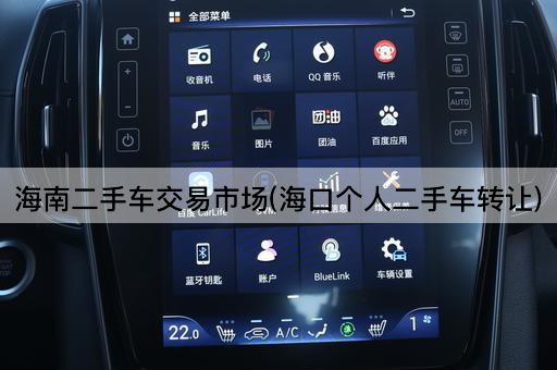 *二手车交易市场(海口个人二手车*)