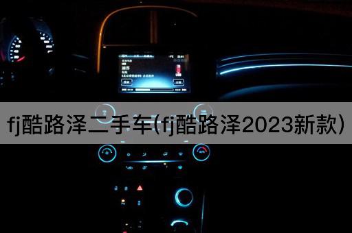 fj酷路泽二手车(fj酷路泽2023新款)