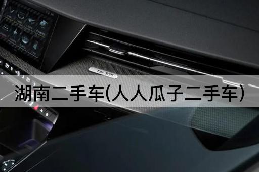 湖南二手车(人人瓜子二手车)