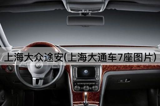 上海大众途安(上海大通车7座*)