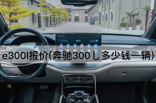 e300l报价(奔驰300乚多少钱一辆)