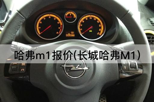 哈弗m1报价(长城哈弗M1)