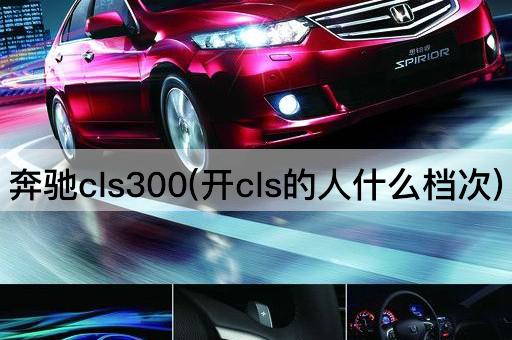 奔驰cls300(开cls的人什么档次)