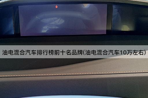 油电混合汽车排行榜前十名品牌(油电混合汽车10万左右)