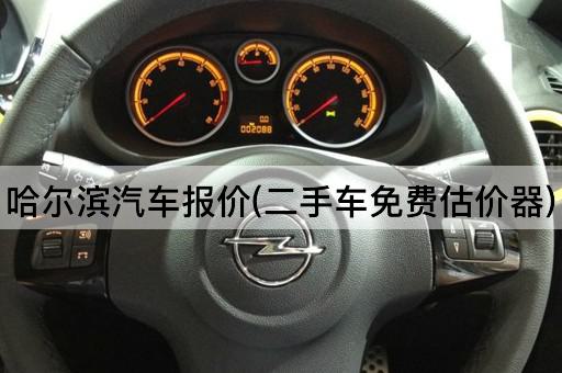 哈尔滨汽车报价(二手车免费估价器)