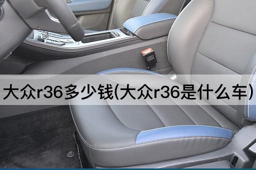 大众r36多少钱(大众r36是什么车)