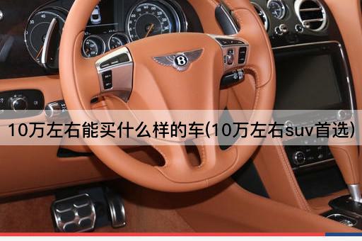 10万左右能买什么样的车(10万左右suv首选)