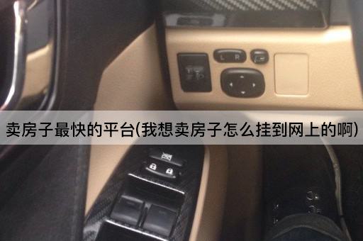 卖房子最快的平台(我想卖房子怎么挂到网上的啊)