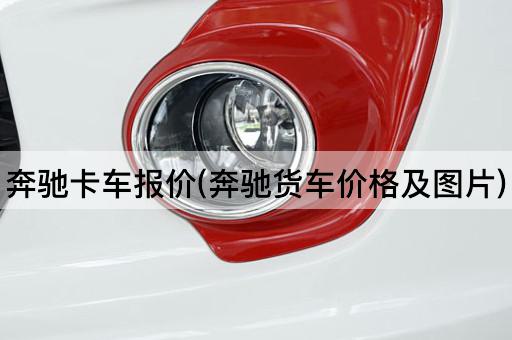奔驰卡车报价(奔驰货车价格及图片)