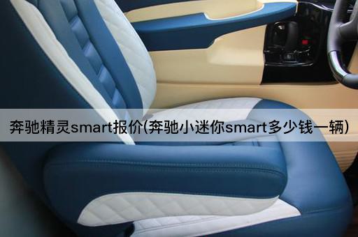奔驰精灵smart报价(奔驰小迷你smart多少钱一辆)