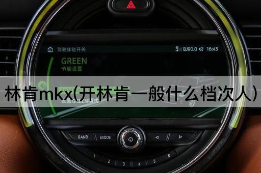 林肯mkx(开林肯一般什么档次人)