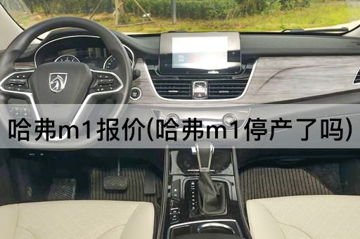 哈弗m1报价(哈弗m1停产了吗)