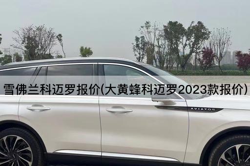 雪佛兰科迈罗报价(大黄蜂科迈罗2023款报价)