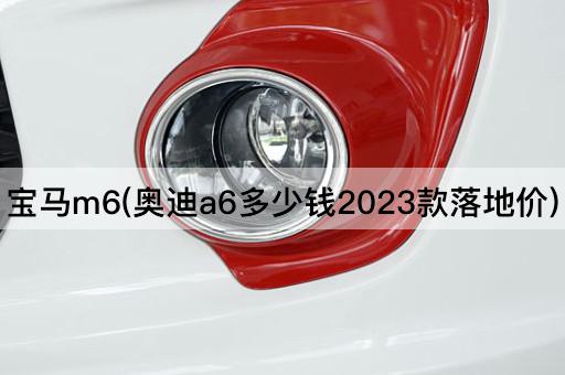 宝马m6(奥迪a6多少钱2023款落地价)