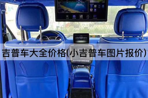 吉普车大全价格(小吉普车图片报价)