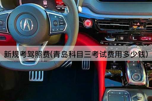 新规考驾照费(青岛科目三考试费用多少钱)
